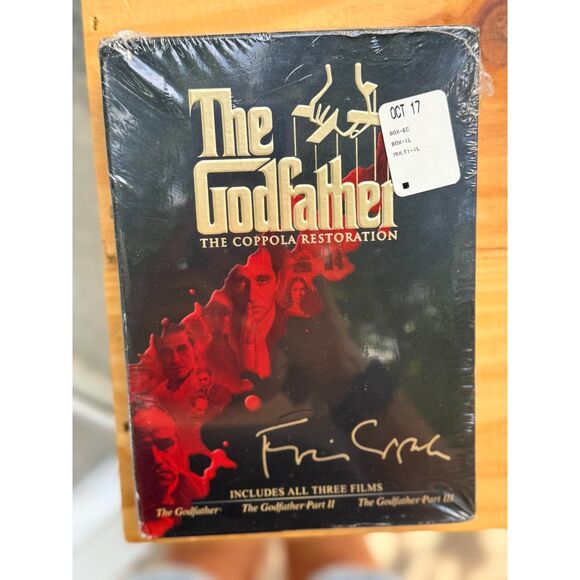 New In Box The Godfather The Coppola Restoration 1, 2, and 3 Films DVD Set - Picture 2 of 7